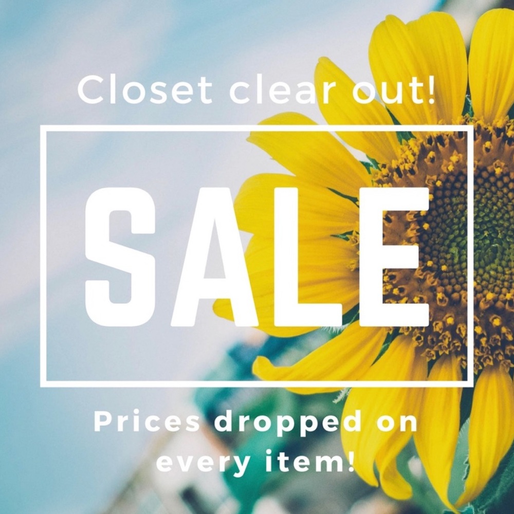FINAL DAY FOR ENTIRE CLOSET!